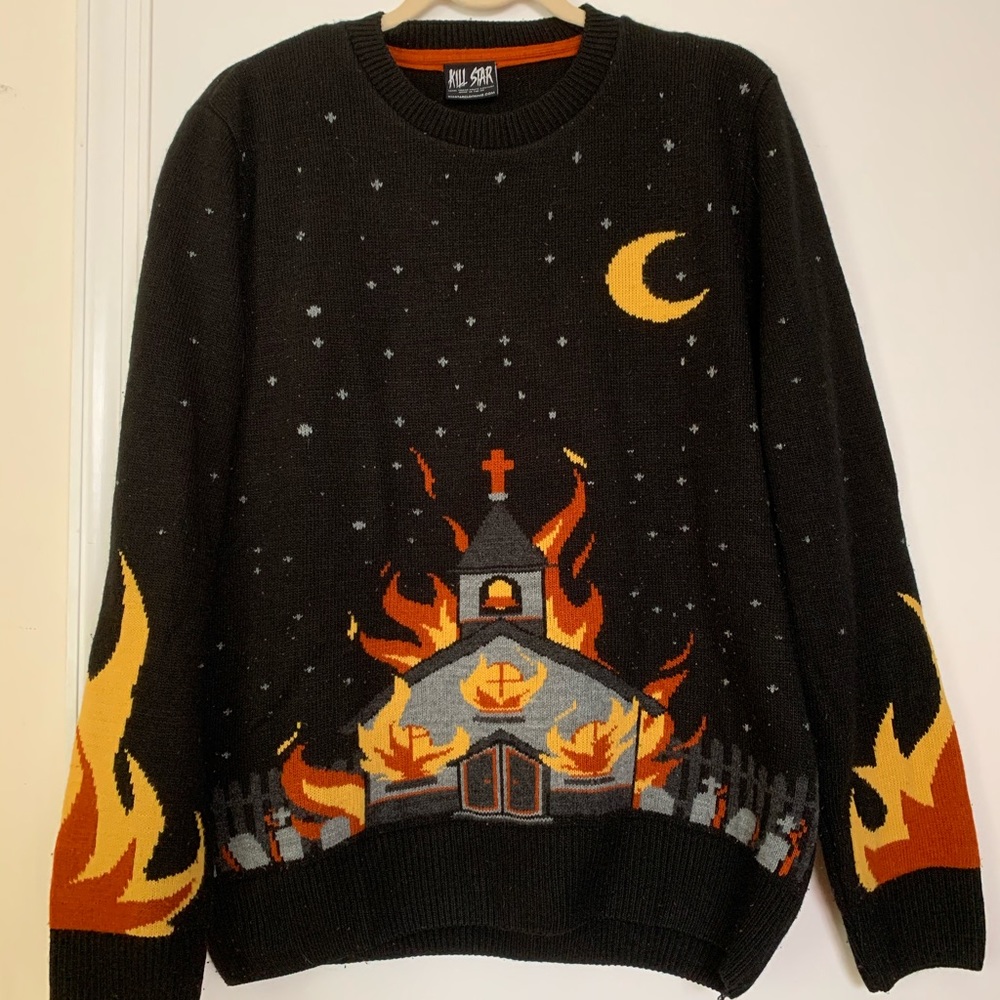 KILLSTARS Burning Church Sweater